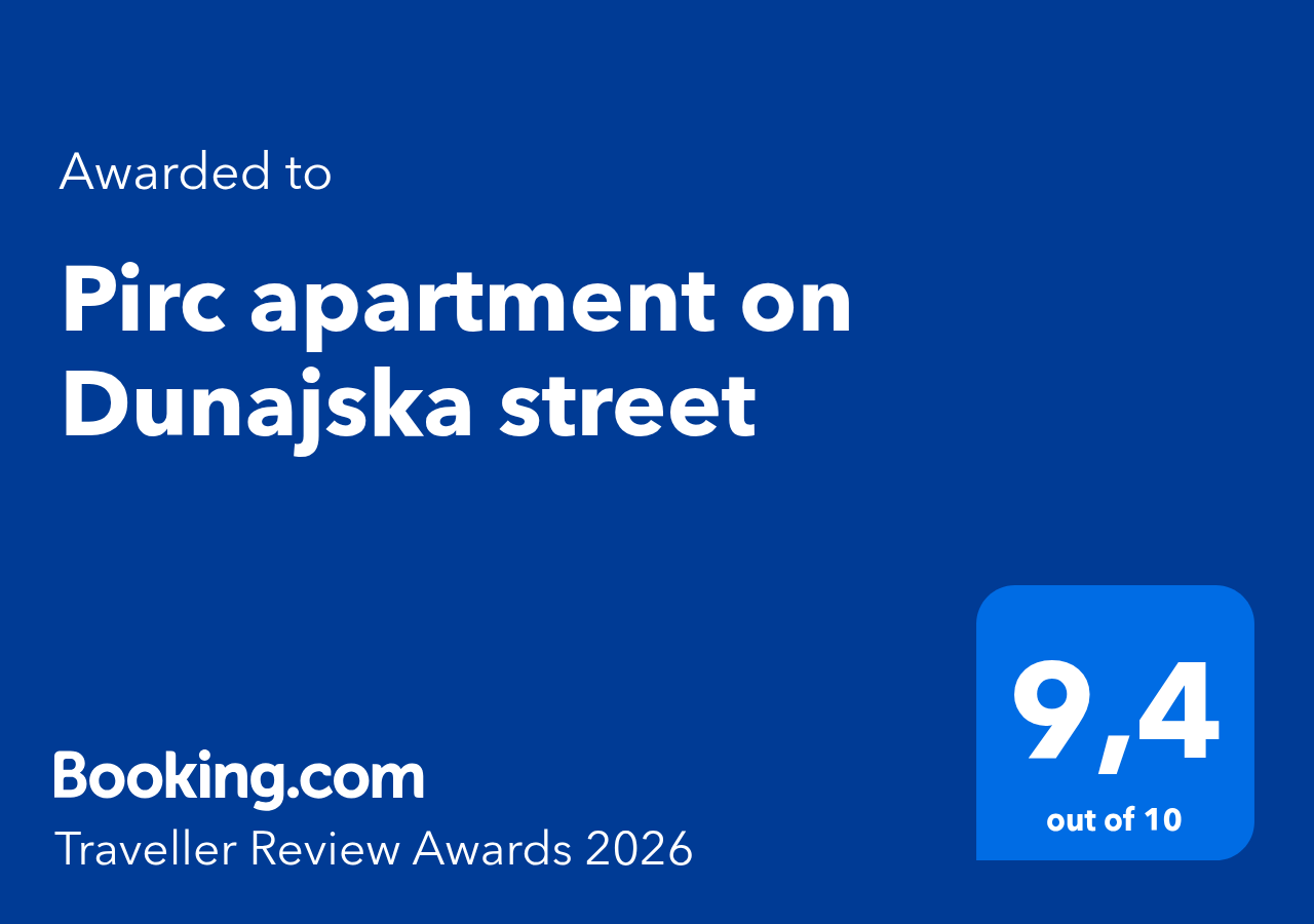 Booking.com Traveller Review Award 2026 – Rated 9.4